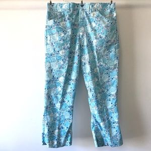 Vintage Lilly Pulitzer Mens Stuff Jeans Blue Snail